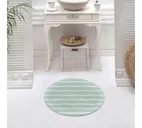 DALEXHM Microfibre Bath Mat, Door Mat, Pet Mat,Bathroom Rug Machine Washable,Non-slip,Super absorbent,Extra Soft,l wind art, mint green, green, dancing,24x24in