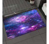 DALEXHM Microfibre Bath Mat, Door Mat, Pet Mat,Bathroom Rug Machine Washable,Non-slip,Super absorbent,Extra Soft,Small part of an infinite star field of space in the Universe. Elements of thi,24x39in