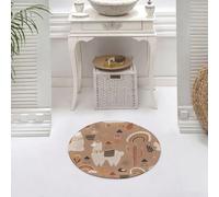 DALEXHM Microfibre Bath Mat, Door Mat, Pet Mat,Bathroom Rug Machine Washable,Non-slip,Super absorbent,Extra Soft,Boho Llama rt set - MasterBundles,24x24in