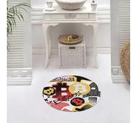 DALEXHM Microfibre Bath Mat, Door Mat, Pet Mat,Bathroom Rug Machine Washable,Non-slip,Super absorbent,Extra Soft,Bitcoin doodle style seamless funky pattern digital currency symbol. Hype tren,24x24in