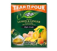 Dalgety Instant Lemon & Ginger Tea Bags - Herbal Infusion Pouches 270g Bag (Total 30 Sachets) Cartons 100% Natural, Caffeine Free Tea; Delicious and Packed with Unique Health Benefits