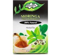 Dalgety Moringa with Peppermint Herbal Infusion 40g Cartons - 100% Natural, Caffeine-Free Tea - Refreshing Peppermint and Smooth Moringa Blend Packed with Unique Health Benefits (6 Pack, 108, count)