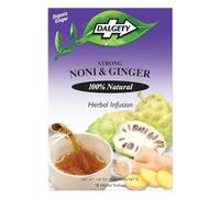 Dalgety Noni and Ginger Herbal Infusion 72g Cartons 100% Natural, Caffeine Free Tea; Delicious and Packed with Unique Health Benefits (6 Pack - 108 Teabags)