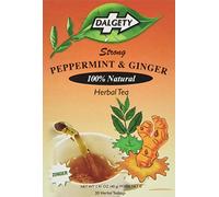 Dalgety Peppermint and Ginger Herbal Tea - 18 Teabags (Pack of 6)