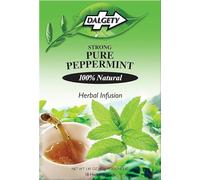 Dalgety Pure Peppermint Herbal Infusion Natural Tea, Delicious and Packed with Unique Health Benefits, Caffeine Free (3 Pack - 54 Teabags)