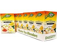 Dalgety Strong Honey and Ginger Herbal Infusion 72g Cartons 100% Natural, Caffeine Free Tea; Delicious and Packed with Unique Health Benefits (6 Pack)