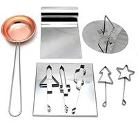 dalgona Korean Sugar Candy Making Tools Set (9Pcs in 1Set)