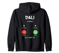 Dali Is Calling And I Must Go China Traveling Zip Hoodie