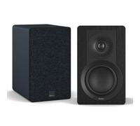 DALI KUPID Premium Compact Passive HiFi Bookshelf Speakers, 2-Way Design with 4.5 in. Woofer and 1 in. Tweeter, Includes Wall Mount (Pair) - Black Ash
