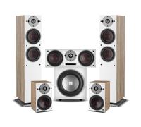 DALI OBERON 5 5.1 Speaker Package with E-9F Subwoofer Light Oak