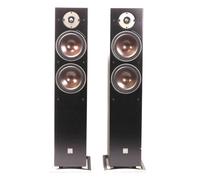 DALI OBERON 7 Floorstanding Speakers (Pair) Black Ash - Secondhand