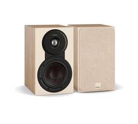 DALI SONIK 1 - Ultra-Compact 2-Way Bookshelf Speakers (Pair) with 29mm Soft Dome Tweeter, 5¼″ Clarity Cone™ Woofer & SMC™ Technology - Natural Oak