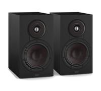 DALI SONIK 3 Premium Passive Hi-Fi Bookshelf Speakers, 2-Way Design with 7″ Woofer & 1.1″ Soft Dome Tweeter, Black Ash (Pair)