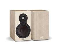 DALI SONIK 3 Premium Passive Hi-Fi Bookshelf Speakers, 2-Way Design with 7″ Woofer & 1.1″ Soft Dome Tweeter, Natural Oak (Pair)