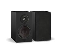 DALI SONIK 3 Premium Passive Hi-Fi Bookshelf Speakers, 2-Way Design with 7″ Woofer & 1.1″ Soft Dome Tweeter, Black Ash (Pair)