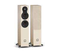 DALI SONIK 5 - Slim Floorstanding Speaker (Pair) with 2 x 5¼″ Clarity Cone™ Bass-Midrange Drivers, 29 mm Fabric Dome & SMC™ Technology - Natural Oak