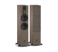 DALI SONIK 7 - Premium Floorstanding Speakers (Pair) with Dual 7″ Clarity Cone™ Woofers, Hybrid Tweeter & SMC™ Technology - Walnut