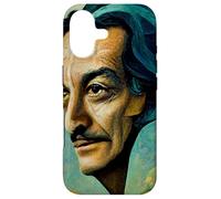 Dali Surrealism Portrait Salvador Famous Painter Case for iPhone 17
