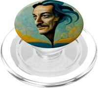 Dali Surrealism Portrait Salvador Famous Painter PopSockets PopGrip for MagSafe