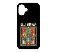 Dali Yunnan China Flag Three Pagodas Travel Graphic Case for iPhone 16