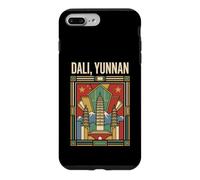 Dali Yunnan China Flag Three Pagodas Travel Graphic Case for iPhone 7 Plus/8 Plus