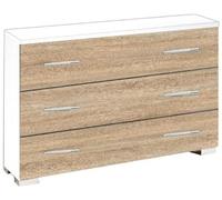 Dalia Dresser - 3 Drawer - Light Oak Italian