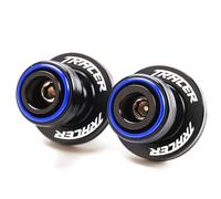 DALIDAK 2pcs M6 Swingarm Spools For Yamaha TRACER 9 GT 2025 TRACER 900 700 GT tracer 7 gt tracer9 Motorcycle Accessories Stand Bobbins(Blue)