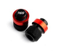 DALIDAK Fit For TRIUMPH Street Triple 765 R RX RS Tiger 800 XC Trident 660 Motorcycle M8 Swingarm Spools Slider Stand Screws Tire Valve(Champagne)