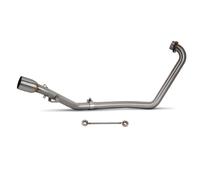 DALIDAK Fit For Yamaha FZ150 FZS150 Faser 150 Motorcycle Exhaust M-a-nifold Modify Escape Stainless 51mm Front Link Pipe Racing Header Kit(A SV)