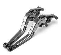 DALIDAK for Husqvarna Svartpilen 401 VITPILEN 401 2018-2022 Motorcycle Adjustable Brake Clutch Levers Folding Handle Lever Accessories(Grey)