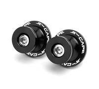 DALIDAK For Moto Morini XCape650 Motorcycle Rear Wheel Rocker Swing Arm Parking Swingarm Spools Slider Stands Screw X-Cape 650(8MM Black)