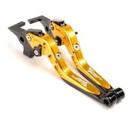 DALIDAK for Yamaha Tenere 700/World Raid/XTZ700/SP Motorcycle Accessories Clutch Brake Lever Adjustable Folding Handle Levers Tenere700(A-Gold)
