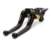 DALIDAK for Yamaha TMAX 530 tmax530 SX DX 2012-2020 2019 2018 TMAX 500 08-12 Motorcycle Short Brake Clutch Levers Tire Valve caps Cover(Black Gold B)