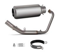 DALIDAK For ZONTES ZT125 U1 G1 Z1 Z2 2021-2025 Motorcycle Exhaust Full System M-a-nifold Connect Project Muffler(A)