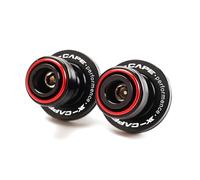 DALIDAK M10 For Moto Morini X-Cape 650 XCape X Cape 650 Motorcycle Accessories CNC Swingarm Spools Slider Stand Screws Key Chain Ring(Red-C)