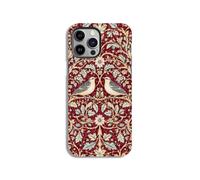 DALIHEBO Vintage Bird Floral Phone Case for iPhone 17 Pro, Botanical Garden Magnetic Cover-10