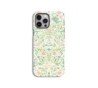 DALIHEBO Vintage Botanical Phone Case for iPhone 16, Green Floral Garden Magnetic Cover-08