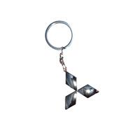 DALINGFA Car Keyring for Mitsubishi L200 Ⅳ Double Cab 2010-2015, Car Keychain Replacement Key Fob Accessories Key Ring for Men Women Family Present,D