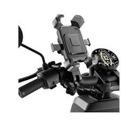 DALIUZEHUI Motorcycle Phone Mount for Ducati StreetFighter S1098, Phone Holder Bike Anti Vibration Waterproof 360°Rotation Moped Cell Phone Mount,Black
