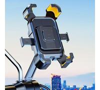 DALIUZEHUI Motorcycle Phone Mount for Vespa GTS GTV 250 300 150 946, Phone Holder Bike Anti Vibration Waterproof 360°Rotation Moped Cell Phone Mount,Multi-colored