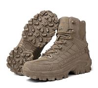 Dallader Orthopedic Anti Puncture Work Boots, Mens Orthopedic Support Anti-Puncture Work Boots Waterproof Anti-Sprain Hiking Shoes (Brown, Adult, Men, 5, Numeric, UK Footwear Size System, Medium)