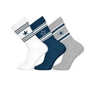 NFL Unisex Dallas Cowboys Crew Socks Sport Socks (Pack of 3)