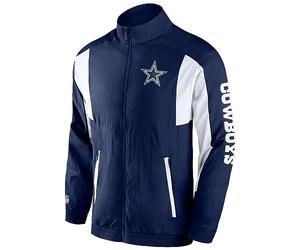 Dallas Cowboys Foundation Crinkle Track Jacket - XXL