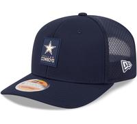 Dallas Cowboys NFL Sideline 2025 New Era 9Seventy Trucker Stretch Snapback Cap