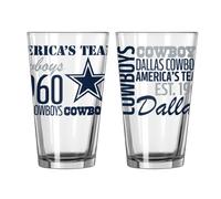Dallas Cowboys Official NFL 16 fl. oz. Spirit Pint Glass