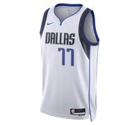 Dallas Mavericks Association Edition Men's Nike Dri-FIT NBA Swingman Jersey - White - Polyester L