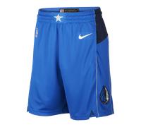 Dallas Mavericks Icon Edition Men's Nike NBA Swingman Shorts - Blue - Polyester