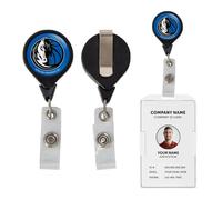 Dallas Mavericks NBA Team Retractable Badge Holder Ticket Clip Reel ID