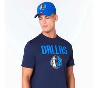 New Era Nba Regular Dallas Maverick Short Sleeve T-shirt Blue S Man
