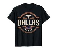 Dallas Texas City Skyline Urban Travel Design Value Graphic T-Shirt